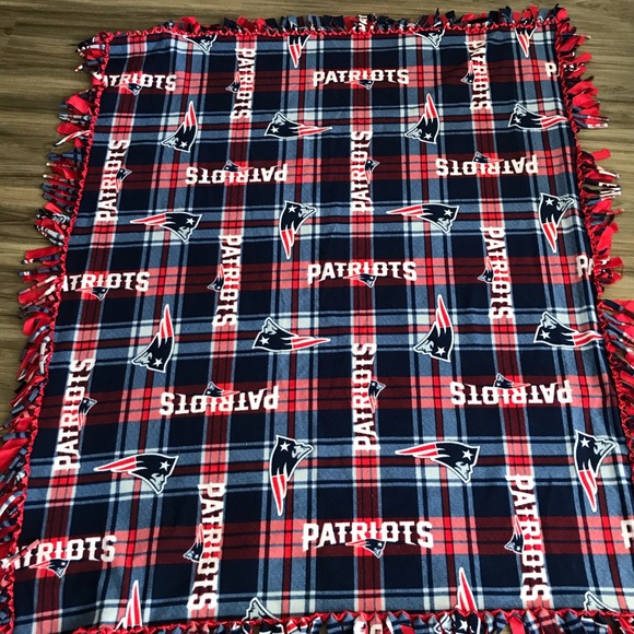 NFL New England Patriots Handmade Blanket - Picture 1 of 3